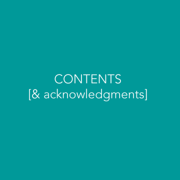 Contents Issue 6 Bubble